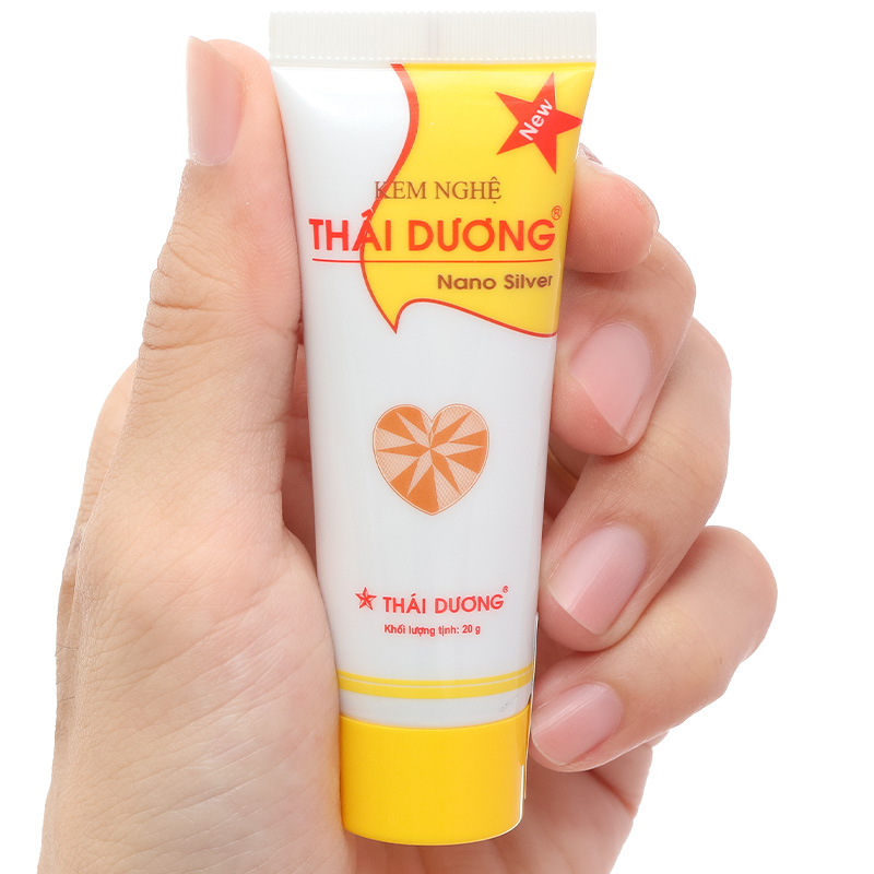 Kem nghệ Thái Dương Nano Bạc dưỡng da, mờ sẹo, mờ thâm tuýp 20g - 9